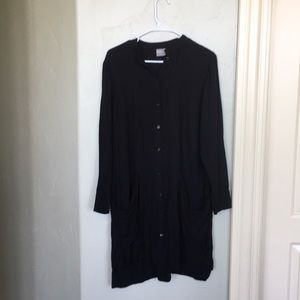 short black button up dress